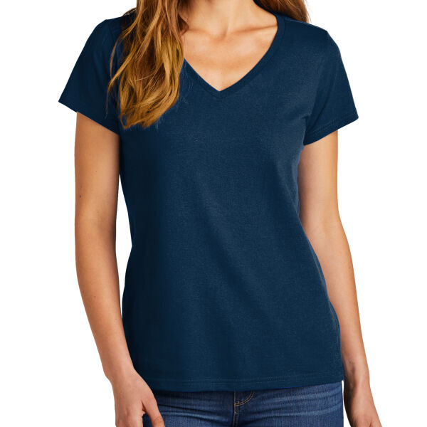 SHS Football Senior V-Neck Tee -Ladies Thumbnail